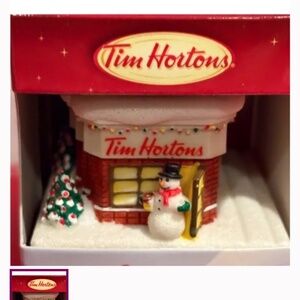 Tim Horton ornament NEW